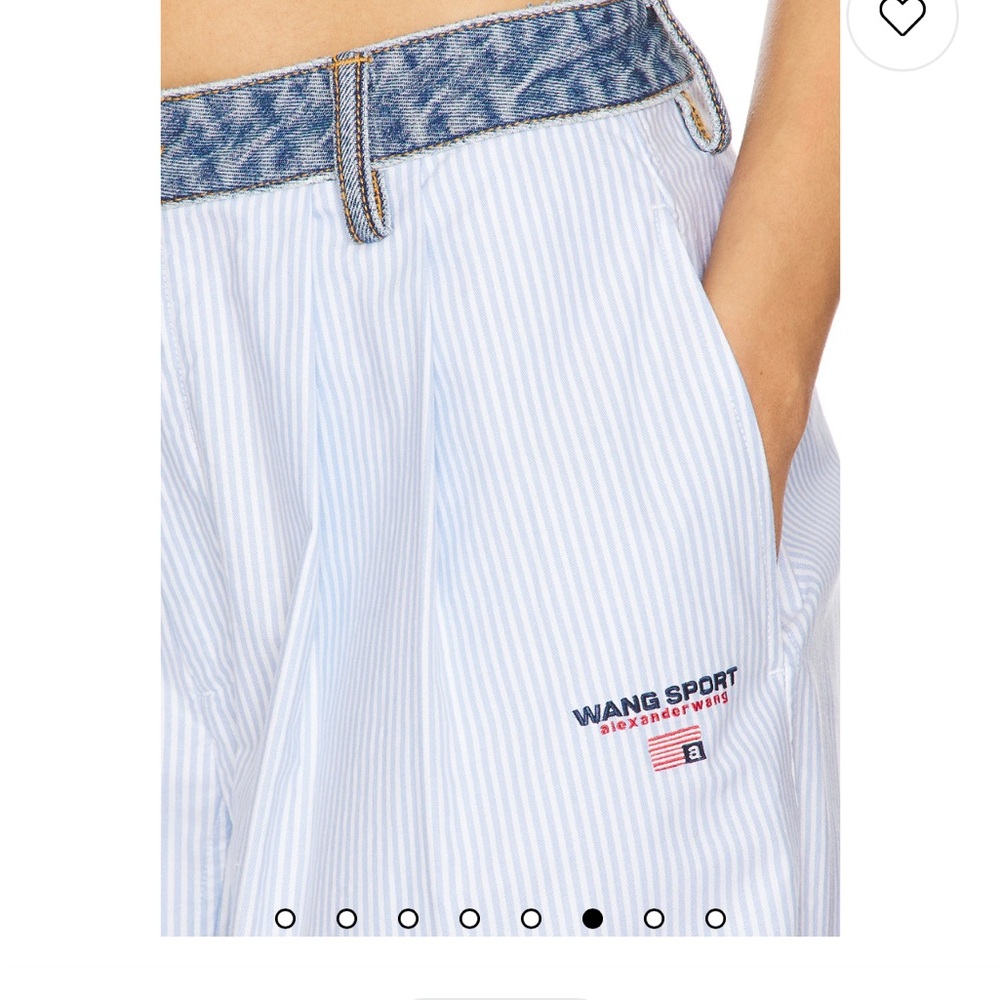 Alexander Wang Oxford Striped Pants